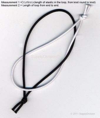 Tied elastic loops